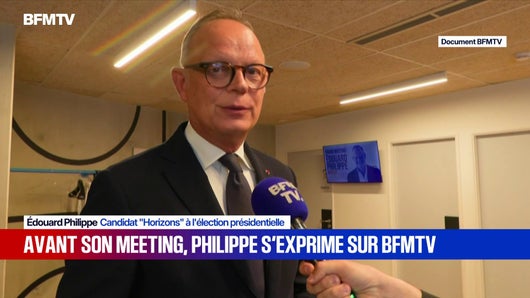 Edouard Philippe en meeting à l'Adidas Arena de Paris