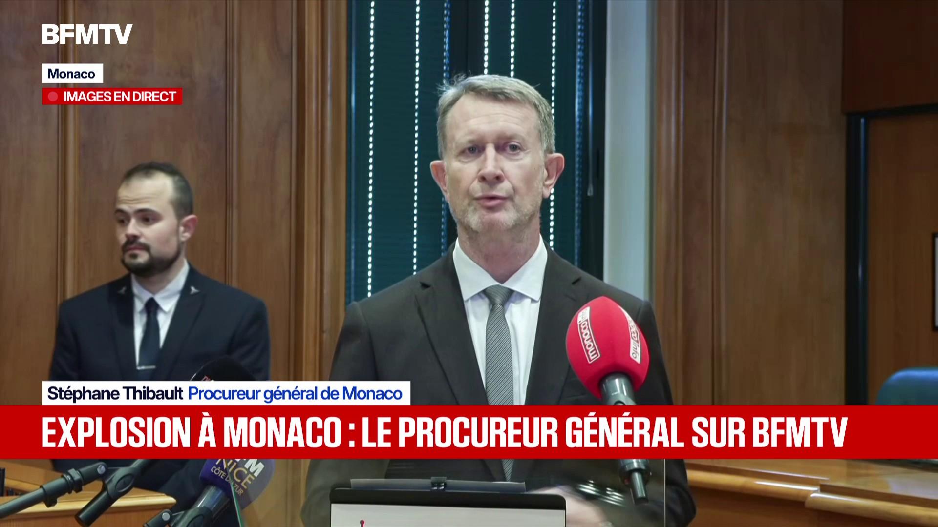 Explosion à Monaco : le point presse du procureur