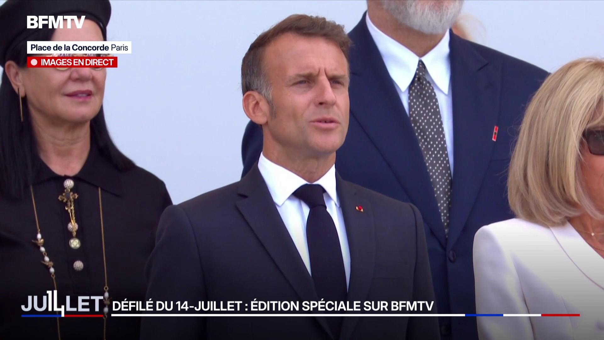 14 juillet, le défilé 