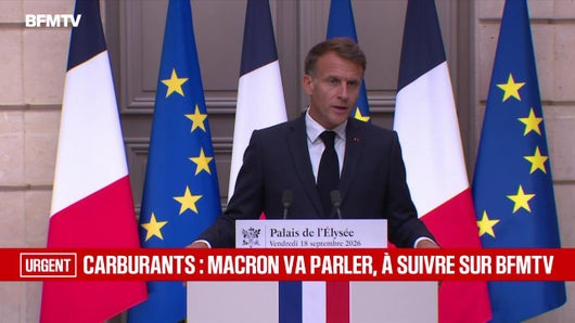Essence, menaces : la prise de parole d'Emmanuel Macron