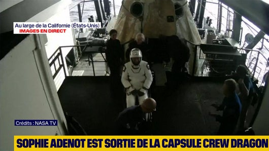 Le grand retour de Sophie Adenot après huit mois à bord de l’ISS