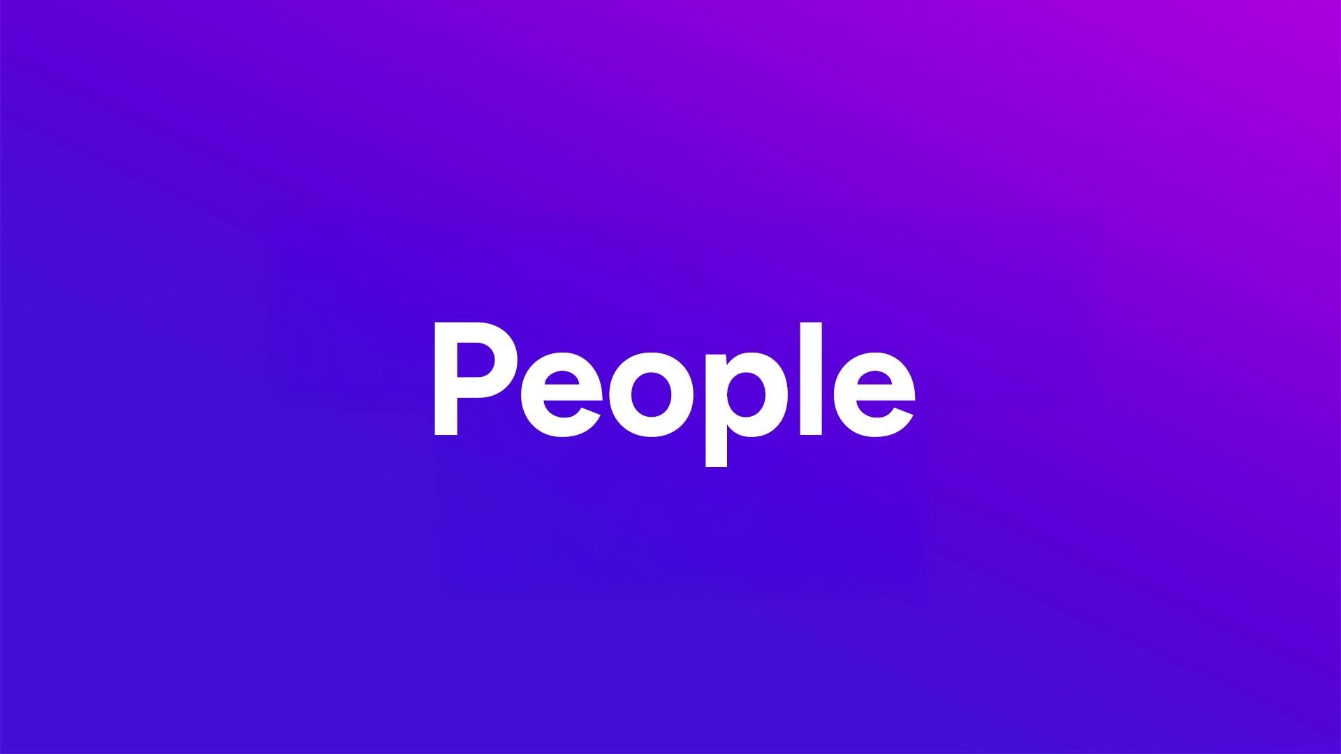 People