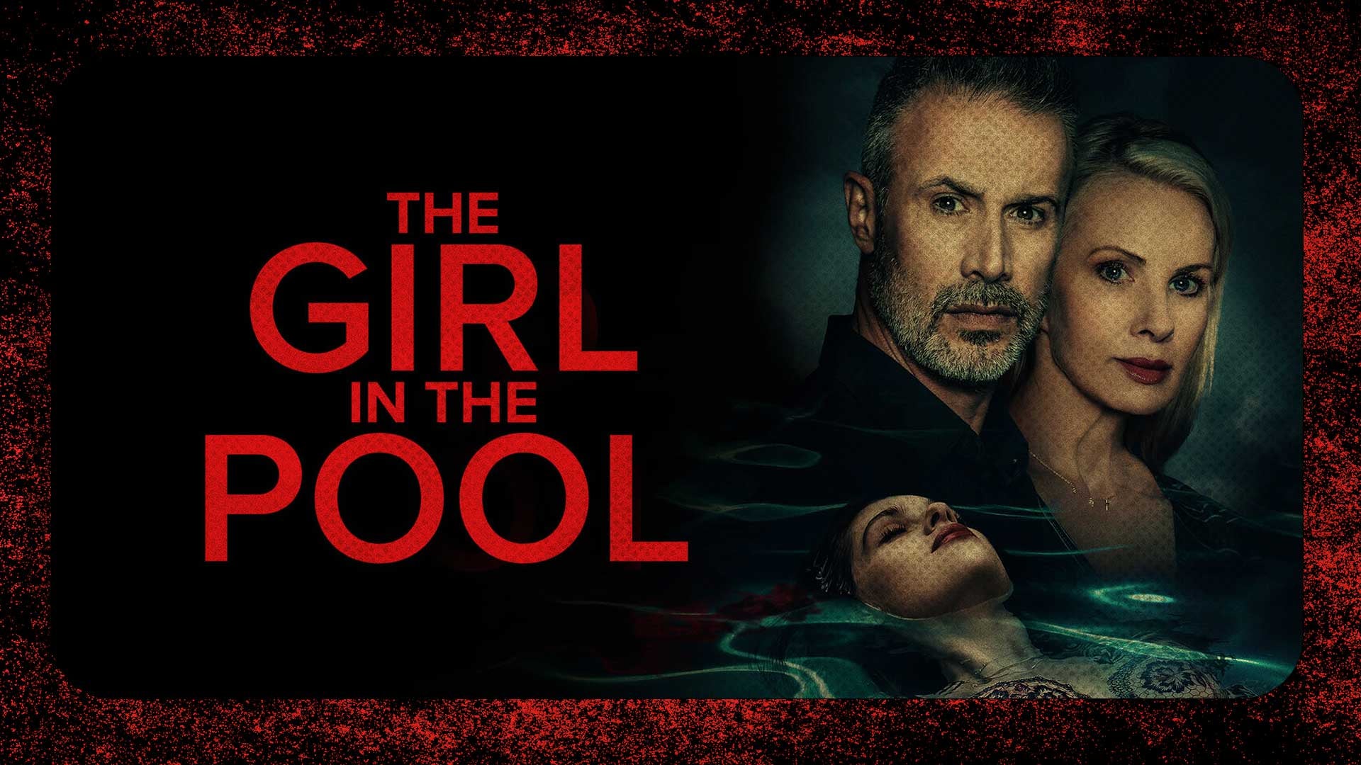 The girl in the pool