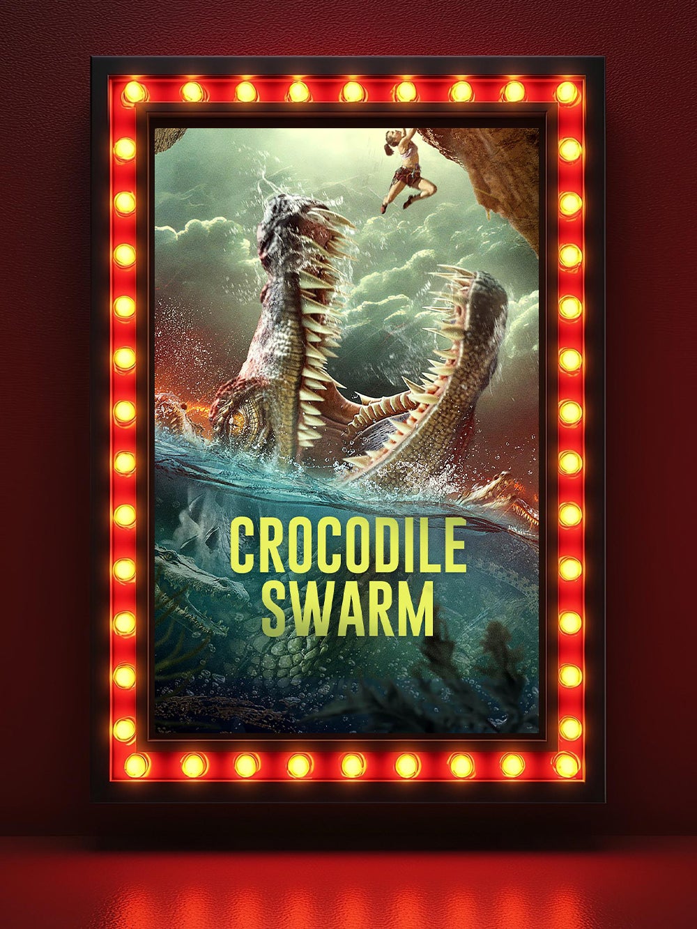 Crocodile swarm