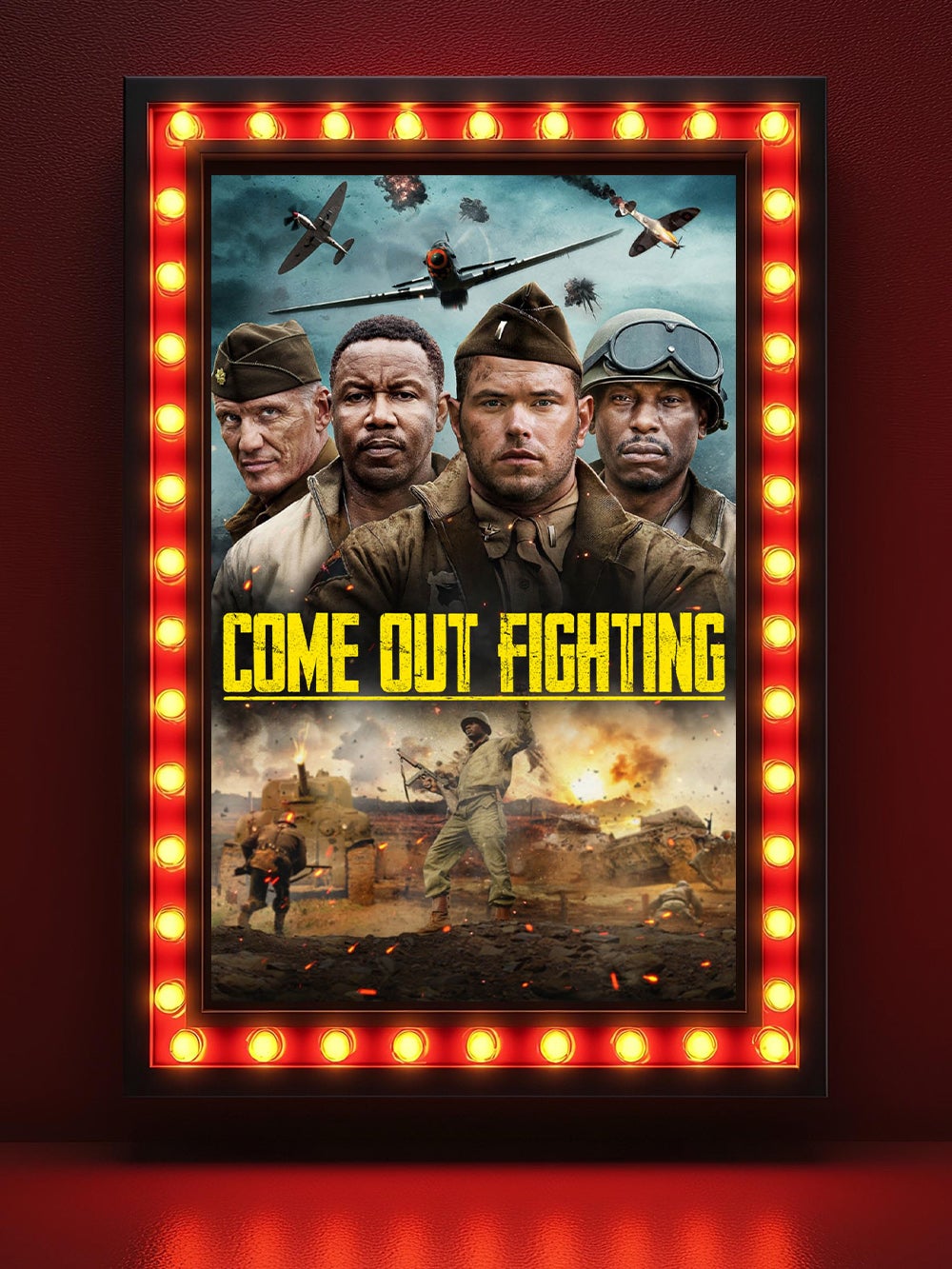 Come out fighting